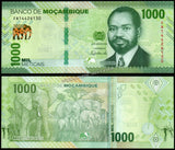 Mozambique 1000 Meticais - 2024 UNC Bank Note N#425299 #CN1312