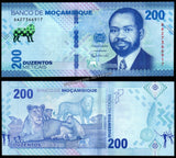 Mozambique 200 Meticais - 2024 UNC Bank Note N#425341