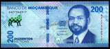 Mozambique 200 Meticais - 2024 UNC Bank Note N#425341