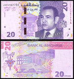 Morocco 20 Dirhams - 2023 UNC Bank Note N#429745