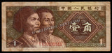 China 1 Jiao - 1980 P# 881b XF Bank Note N#202068 #UCN458