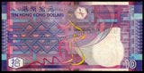 Hong Kong 10 Dollars - 2002 P#400a (Paper Issue) UNC Banknote N#202838 #UCN464