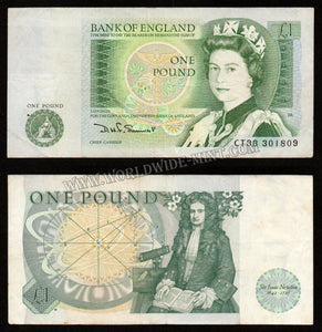 England 1 Pound Fine Currency Note #CN46