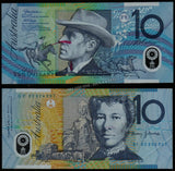 Australia 10 Dollars - 2002 P# 58a XF Polymer Bank Note N#202857 #UCN484