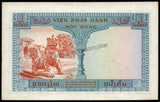 Vietnam - French Indochina 1 Piastre - 1954 P# 105 AUNC Bank Note N#208681 #UCN491