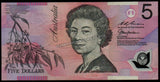 Australia 5 Dollars - 1998 P# 51c XF+ Polymer Bank Note N#202731 #UCN492