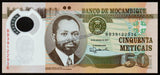 Mozambique 50 Meticais 2017 UNC Polymer Banknote N#205256