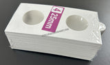 2 X 2 Coin Holder - Imported Cardboard - Size: 4 – 25 mm Pack of 50 pcs