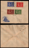 1949 INDIA Universal Postal Union - 4v FDC