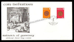 1980 Guernsey Coin Definitive - Bailiwick Of Guernsey FDC #FA502