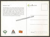 2016 Melanistic Tiger - Picture Post Card #MC50