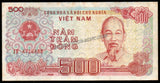 Vietnam 500 Đồng - 1988 P# 101 Fine Bank Note N#203786 #UCN518