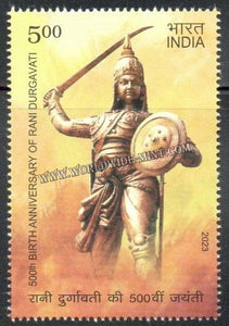 2023 INDIA 500th Birth Anniversary of Rani Durgavati MNH