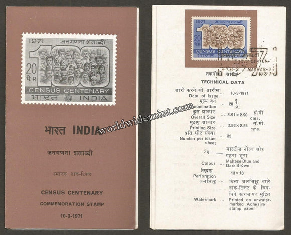 1971 Census Centenary Brochure
