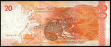 Philippines 20 Peso - 2014 P# 206a XF+ Bank Note N#202153 #UCN540