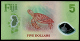 FIJI 5 DOLLARS - 2026 POLYMER UNC BANK NOTE N#541774