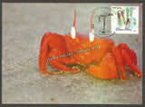 2016 Red Ghost Crab - Picture Post Card #MC55