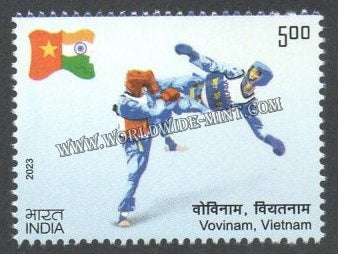 2023 INDIA 50 years of establishment of Diplomatic Relations between India and Vietnam - Vovinam MNH