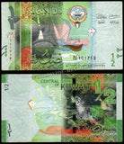 Kuwait ½ Dinar - 2014 P#30a XF+ Bank Note N#205409 #UCN568