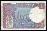 1991 India 1 Rupee M.S. AHLUWALIA, Inset: B UNC Currency Note #A56