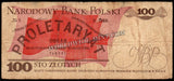 Poland 100 Zlotys - 1986 P#143e.1 Fine Bank Note N#203926 #UCN580