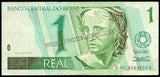 Brazil 1 Real - 1999 P#243Ae XF+ Bank Note N#203534 #UCN585