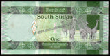 South Sudan 1 Pound 2011 UNC Banknote N#202579