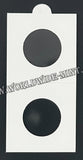 2 X 2 Coin Holder - Imported Cardboard - Size: 5 – 27.5 mm Pack of 50 pcs