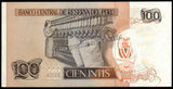 Peru 100 Intis - 1987 P#133a AUNC Bank Note N#203274 #UCN607