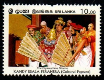 2020 Sri Lanka Kandy Esala Perahera Buddha Festival 1v MNH #S-60