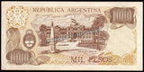 Argentina 1000 Pesos - 1982 P#304 AUNC Bank Note N#202151 #UCN612