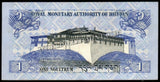 Bhutan 1 Ngultrum - 2006 P#27a XF+ Bank Note N#204513 #UCN614