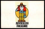 1980 Australia Australian Folklore Se-tenant Strip of 4 in Presentation Pack - Sheep, Horse, Cow Boy #FT-61
