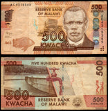 Malawi 500 Kwacha - 2012 P#61a XF+ Bank Note N#208886 #UCN632