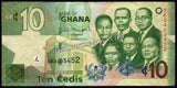Ghana 10 Cedis - 2013 P#39d XF Bank Note N#210294 #UCN633