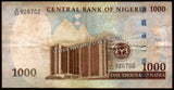 Nigeria 1000 Naira - 2018 P#36p Fine Bank Note N#207731 #UCN634
