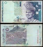 Malaysia 1 Ringgit - 1998-2000 P#39b1 XF+ Bank Note N#202739 #UCN638