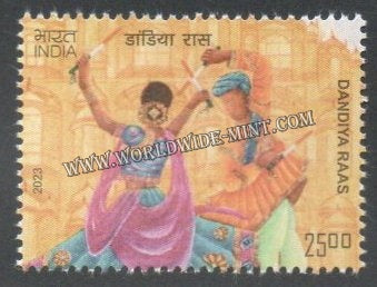 2023 INDIA Celebrating India and Oman's Friendship - Dandiya Raas MNH