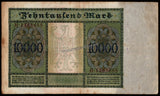 Germany 10000 Mark  - 1922 P# 70 XF Bank Note N#208634 #UCN663