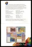 1994 Australia Day - Set of 4 In Presentation Pack - Landscape , mountains, Dessert #FT-66
