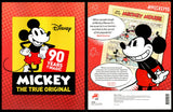 2018 90 years of Mickey Mouse - 2v MNH, 8v Souvenir Sheet & 4v FDC in Presentation Pack #FT-68