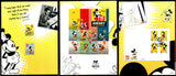 2018 90 years of Mickey Mouse - 2v MNH, 8v Souvenir Sheet & 4v FDC in Presentation Pack #FT-68