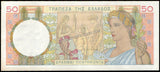Greece 50 Drachmai - 1935 P#104a AUNC Bank Note N#206569 #UCN694