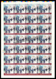 2023 INDIA Diamond Jubilee of Sashastra Seema Bal Full Sheet of 28 Stamps