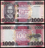 South Sudan 1000 Pounds - 2023 UNC Banknote N#274262