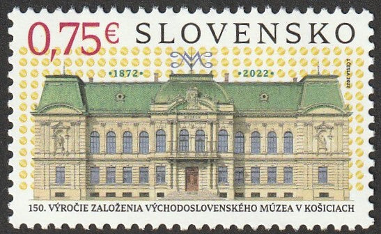 2022 Slovakia The 150th Anniversary of the Founding of the Eastern Slovak Museum in Košice MNH #FOR-776a