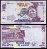 Malawi 20 Kwacha - 2019 UNC Banknote N#204177