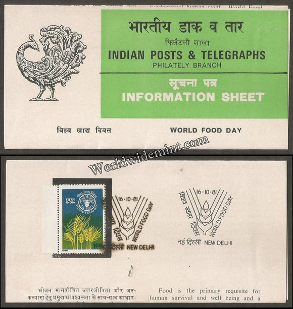 1981 World Food Day Brochure