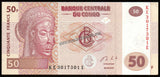 Congo 50 Francs - 2013 UNC Banknote N#203254