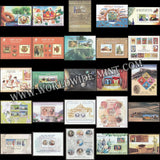 1973 - 2024 India Miniature Sheets - Complete Full Collection including withdrawn 2005 GURU GRANTH SAHEB MS MNH